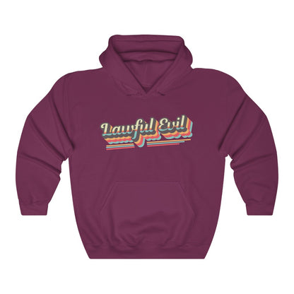 Lawful Evil Retro Hoodie