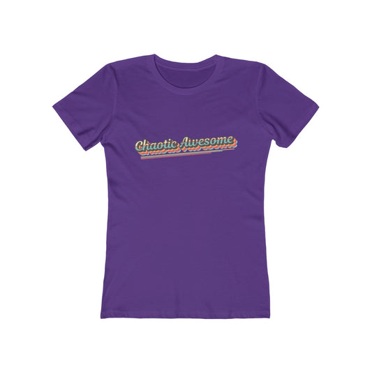 Chaotic Awesome Retro Alignment Tee - Women's