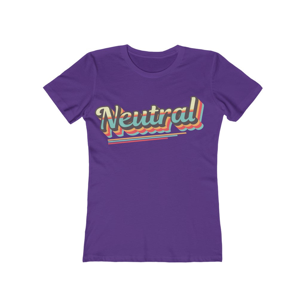 Neutral Retro Alignment Tee - Women's