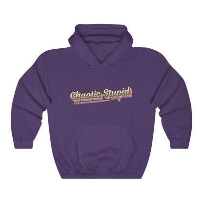 Chaotic Stupid Retro Hoodie