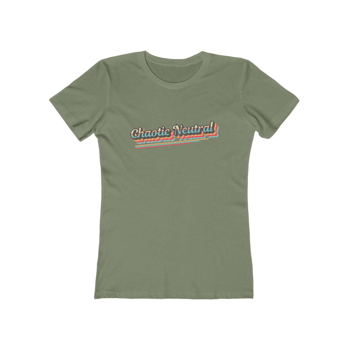 Chaotic Neutral Retro Alignment Tee - Women's