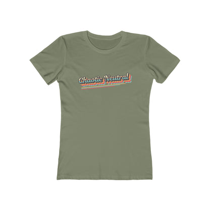 Chaotic Neutral Retro Alignment Tee - Women's