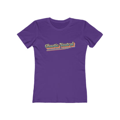 Chaotic Neutral Retro Alignment Tee - Women's