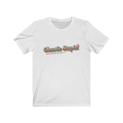 Chaotic Stupid Retro Tee