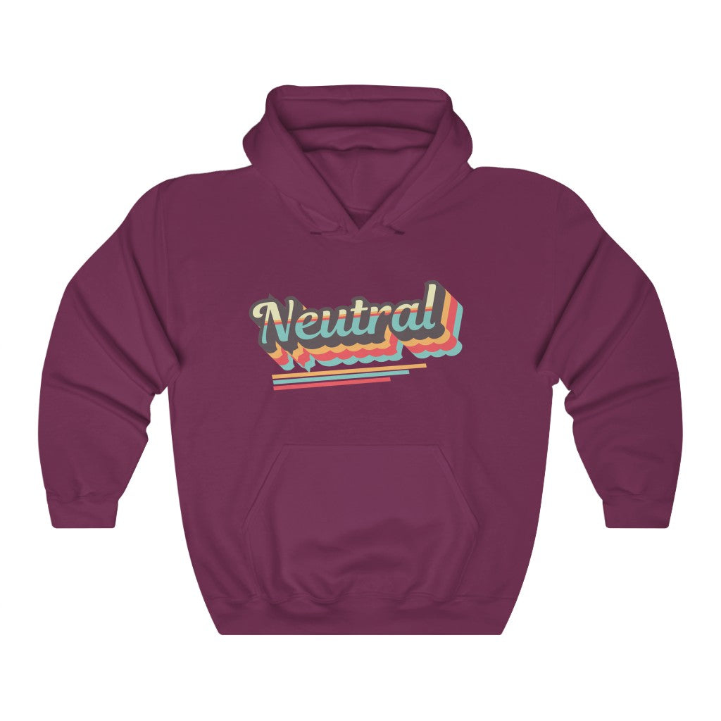 Neutral Retro Hoodie