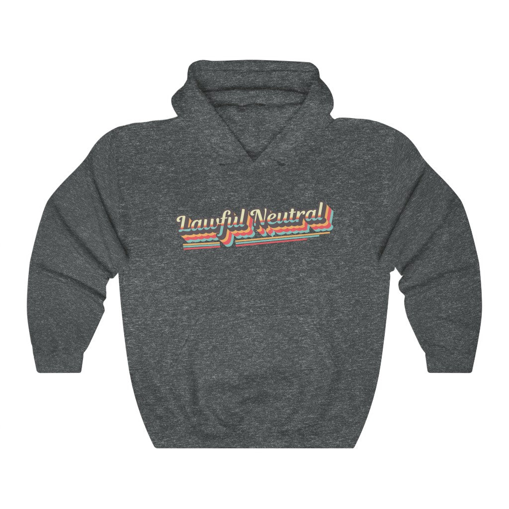 Lawful Neutral Retro Hoodie