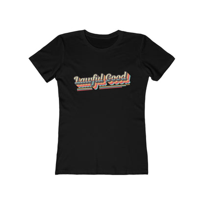 Lawful Good Retro Alignment Tee - Women's