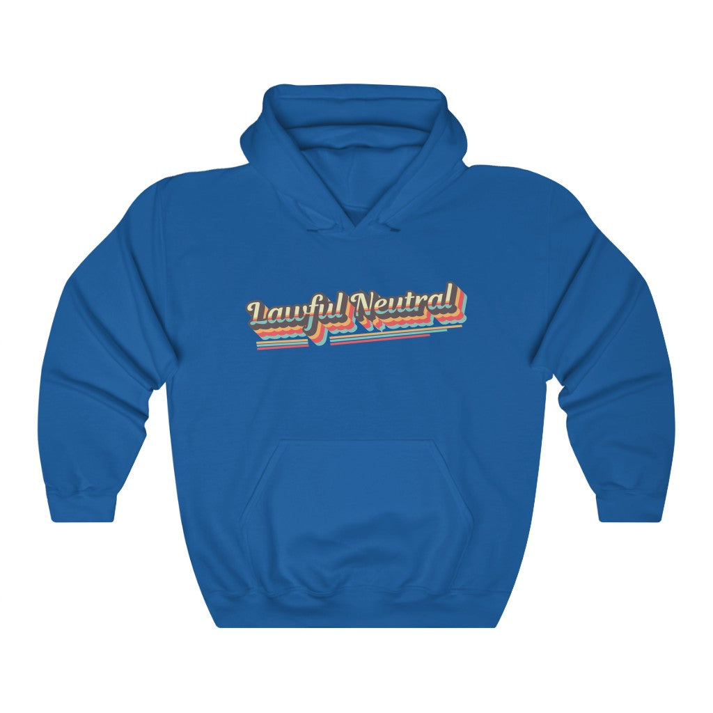 Lawful Neutral Retro Hoodie