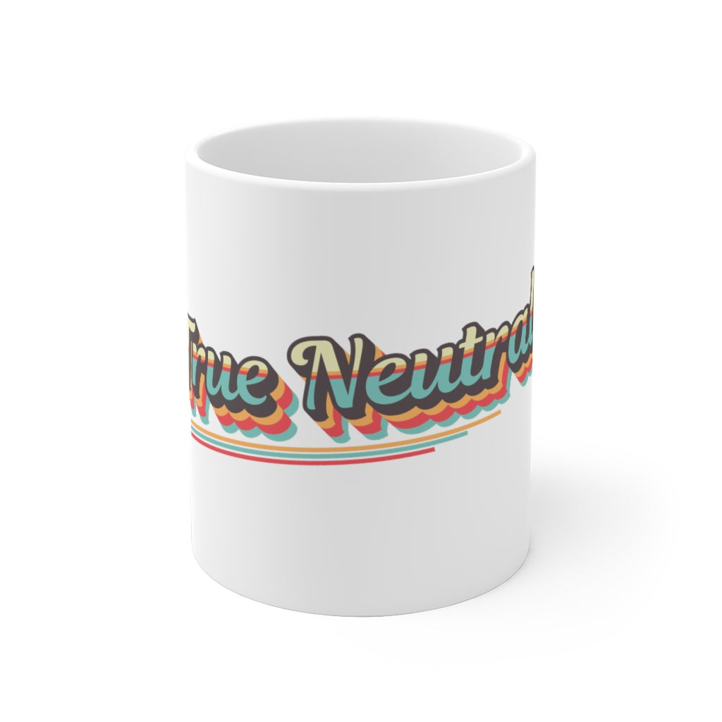 True Neutral Retro Alignment Mug