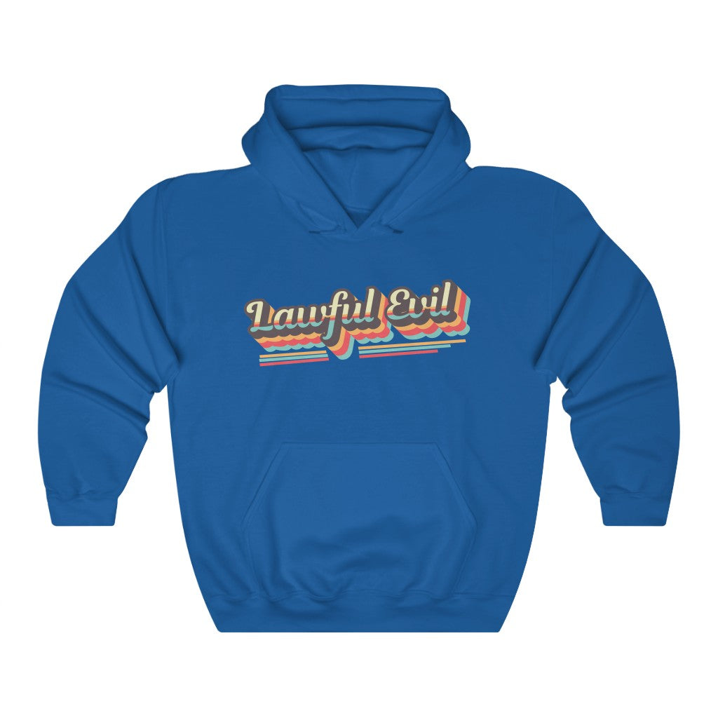 Lawful Evil Retro Hoodie