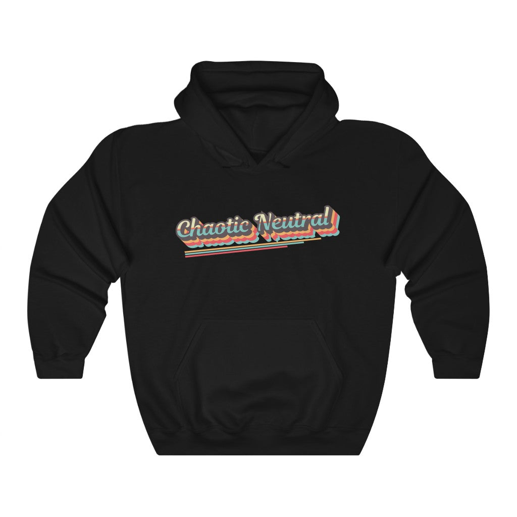 Chaotic Neutral Retro Hoodie