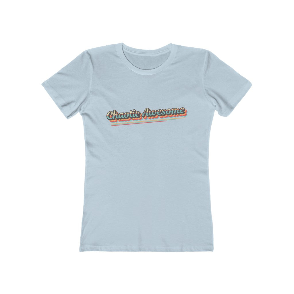 Chaotic Awesome Retro Alignment Tee - Women's