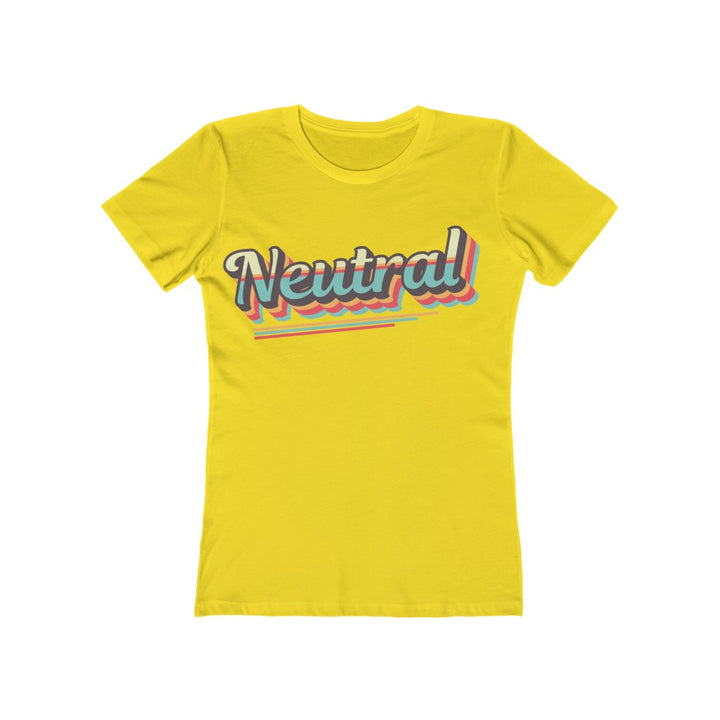 Neutral Retro Alignment Tee - Women's