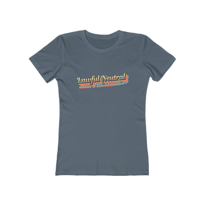 Lawful Neutral Retro Alignment Tee - Women's