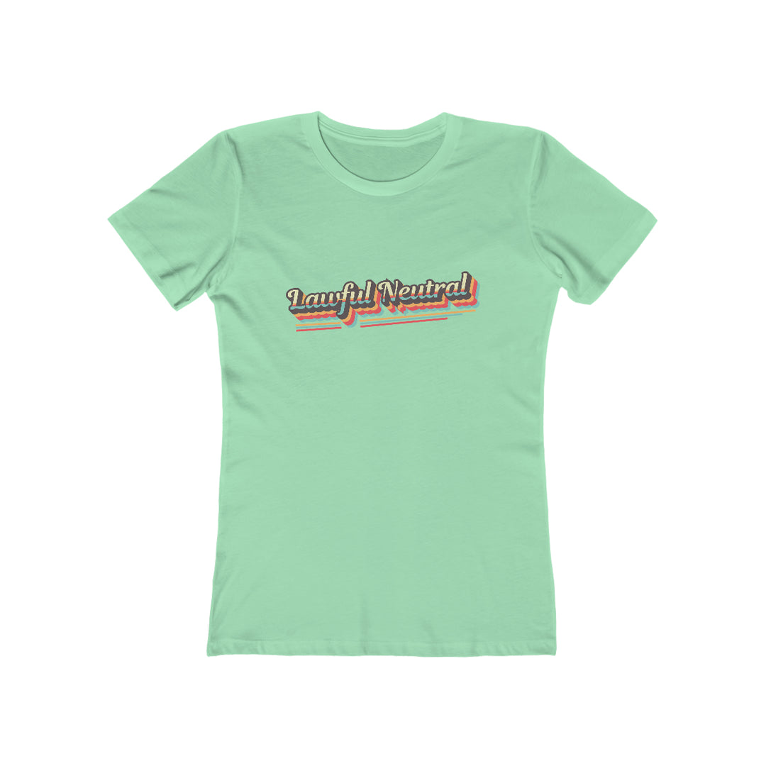 Lawful Neutral Retro Alignment Tee - Women's