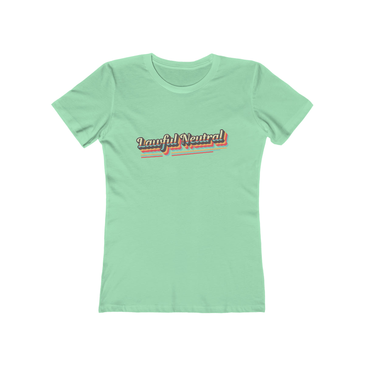 Lawful Neutral Retro Alignment Tee - Women's