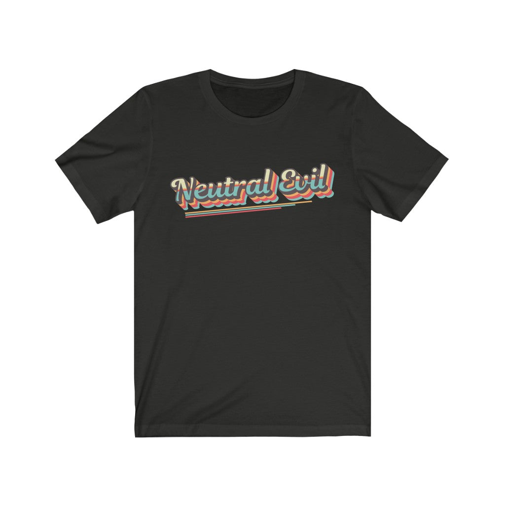 Neutral Evil Retro Tee