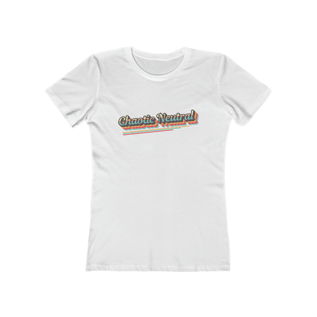 Chaotic Neutral Retro Alignment Tee - Women's