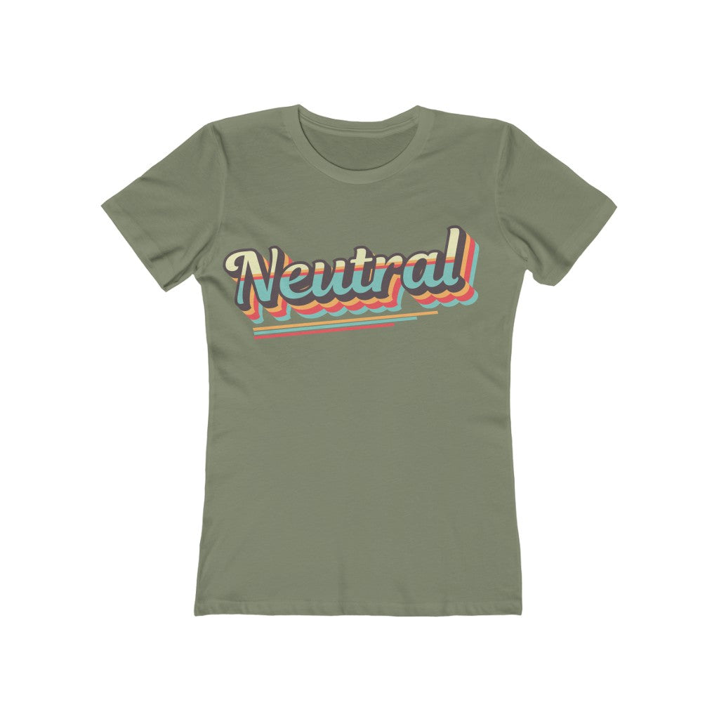 Neutral Retro Alignment Tee - Women's