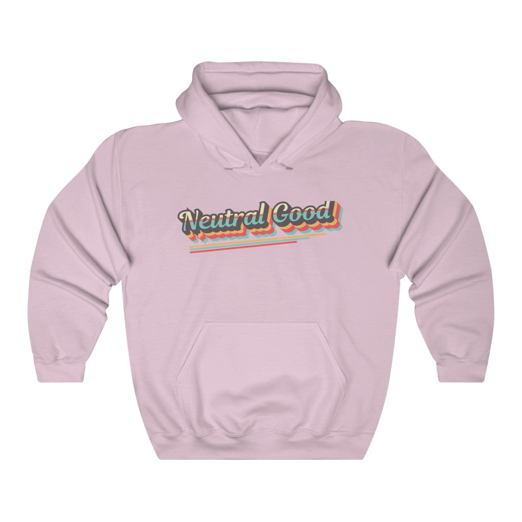 Neutral Good Retro Hoodie