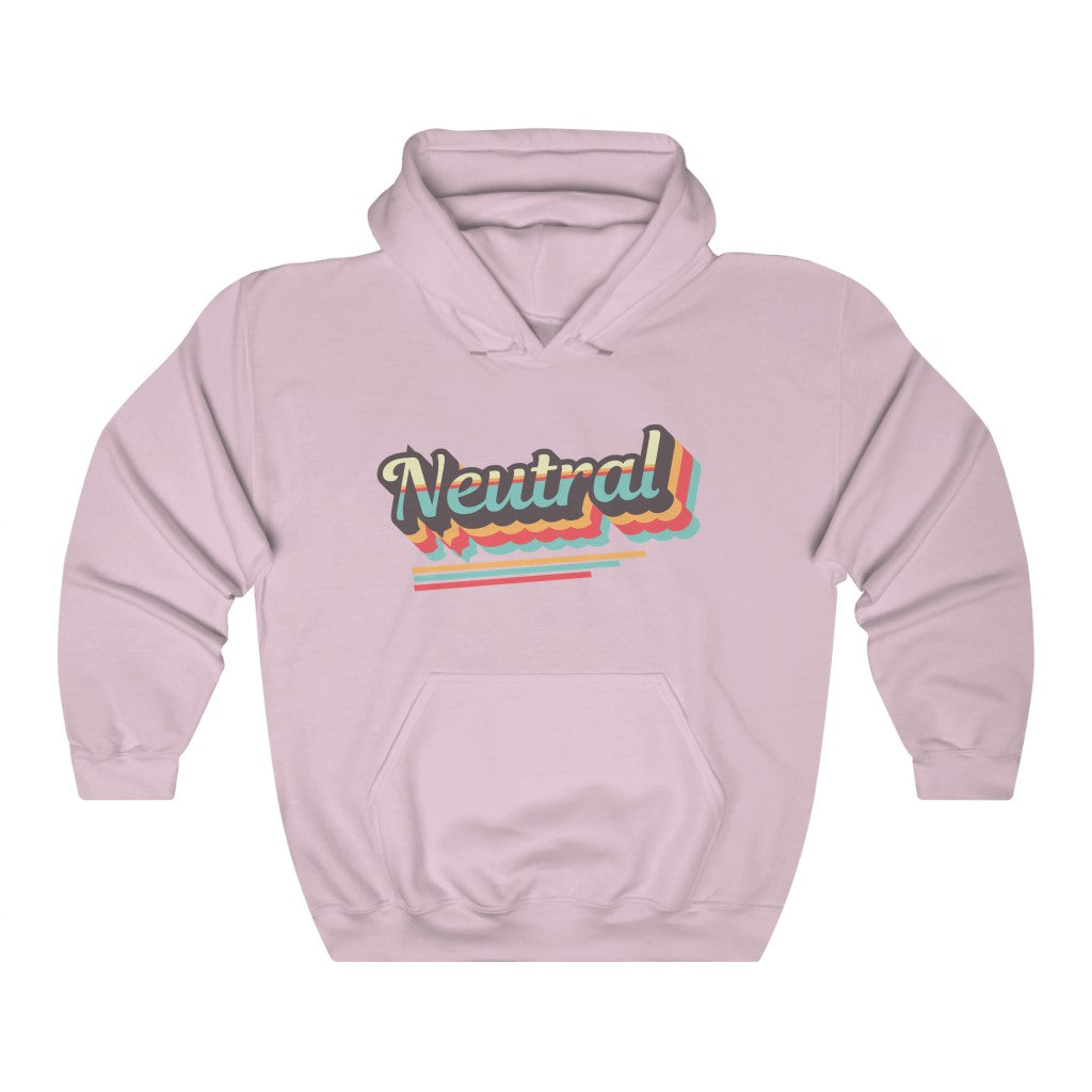 Neutral Retro Hoodie