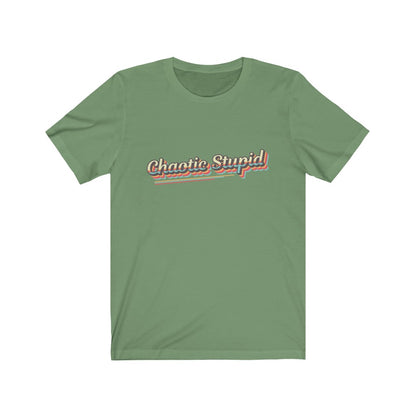 Chaotic Stupid Retro Tee