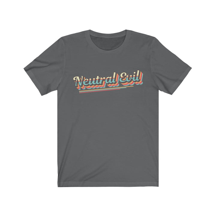 Neutral Evil Retro Tee