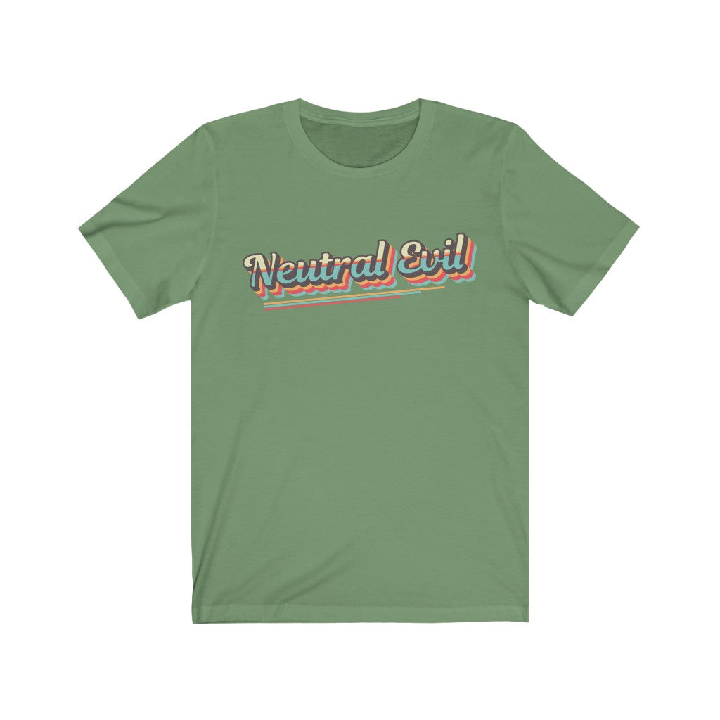 Neutral Evil Retro Tee