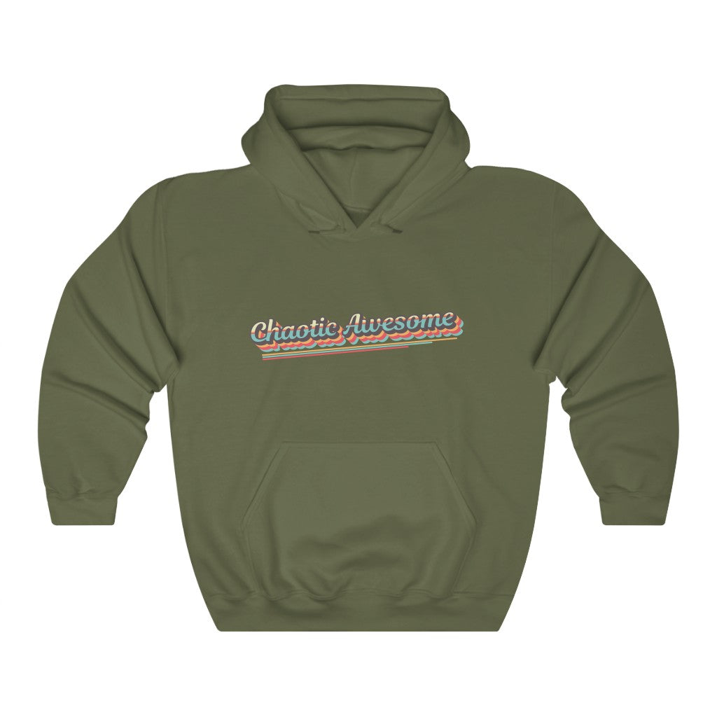 Chaotic Awesome Retro Hoodie