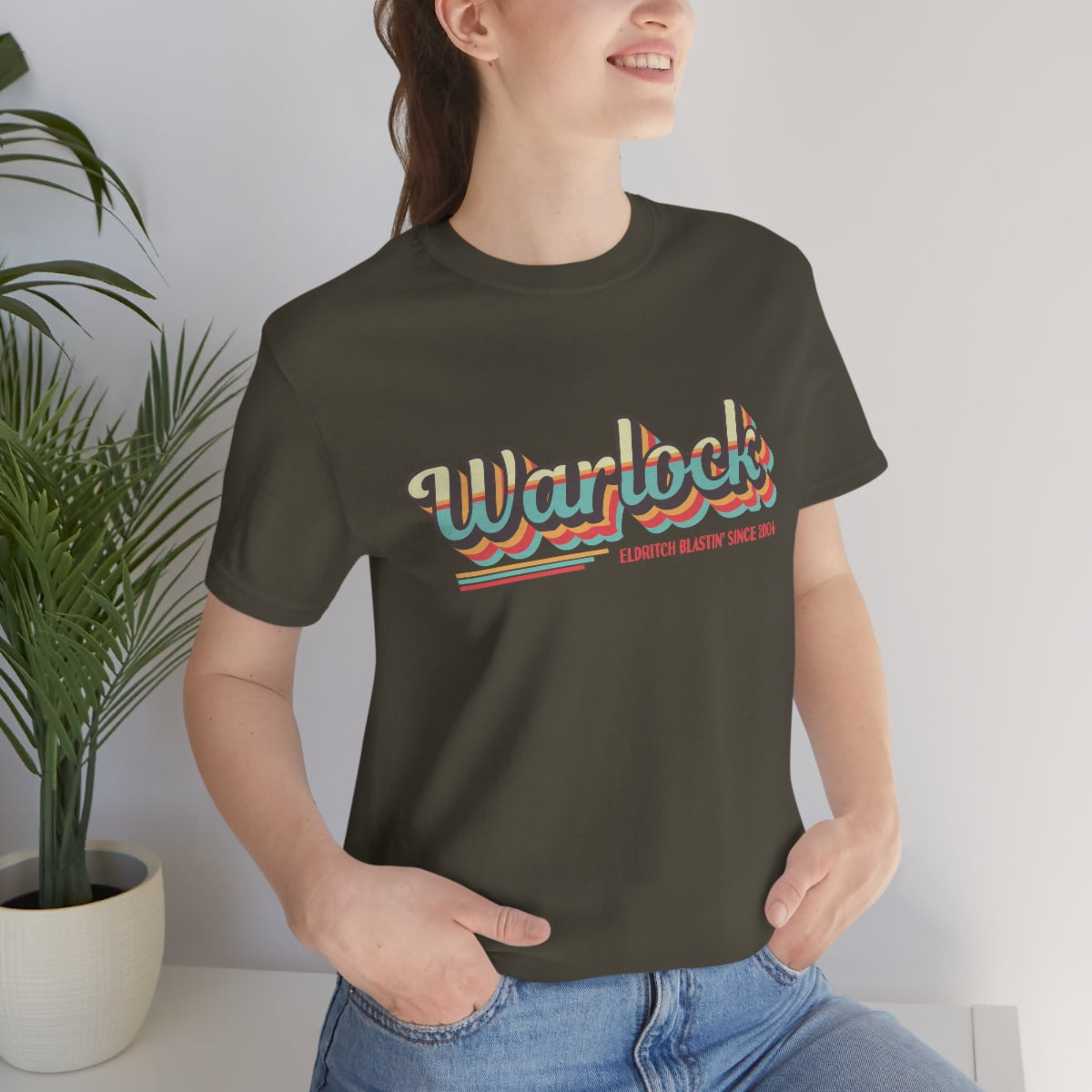 Warlock Retro Class Tee