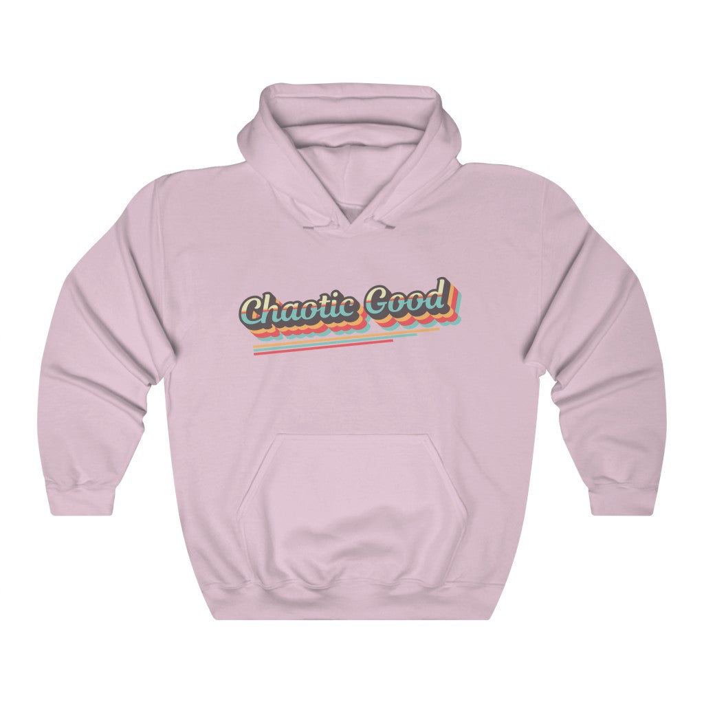 Chaotic Good Retro Hoodie