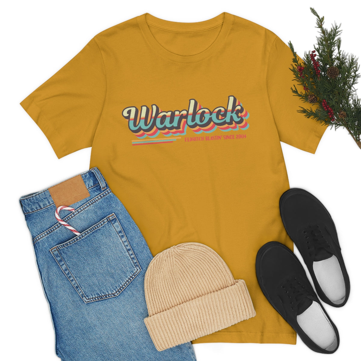 Warlock Retro Class Tee