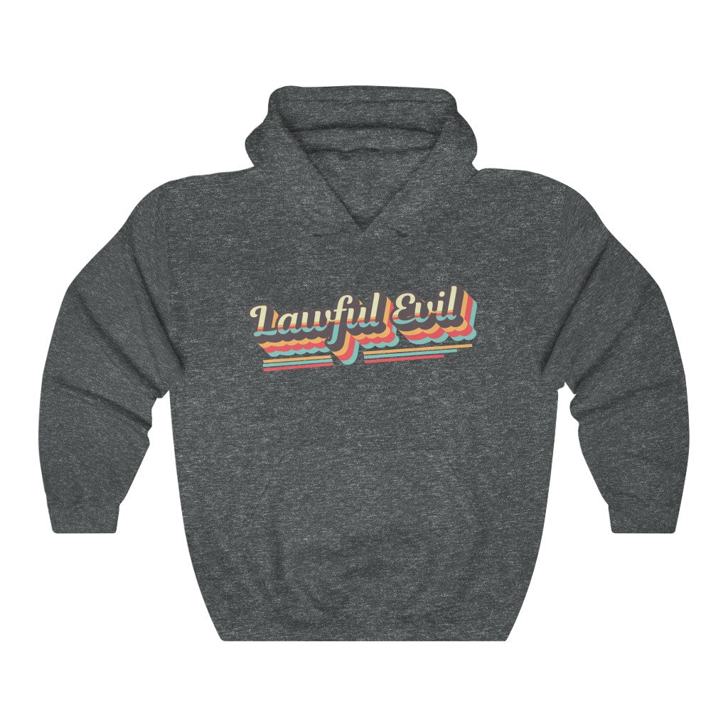 Lawful Evil Retro Hoodie