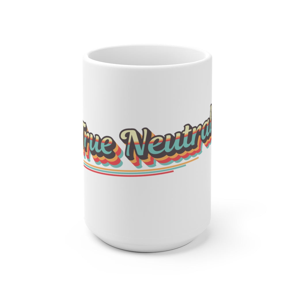 True Neutral Retro Alignment Mug