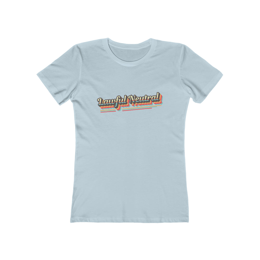 Lawful Neutral Retro Alignment Tee - Women's