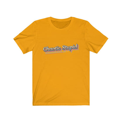 Chaotic Stupid Retro Tee