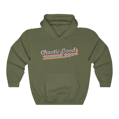 Chaotic Good Retro Hoodie