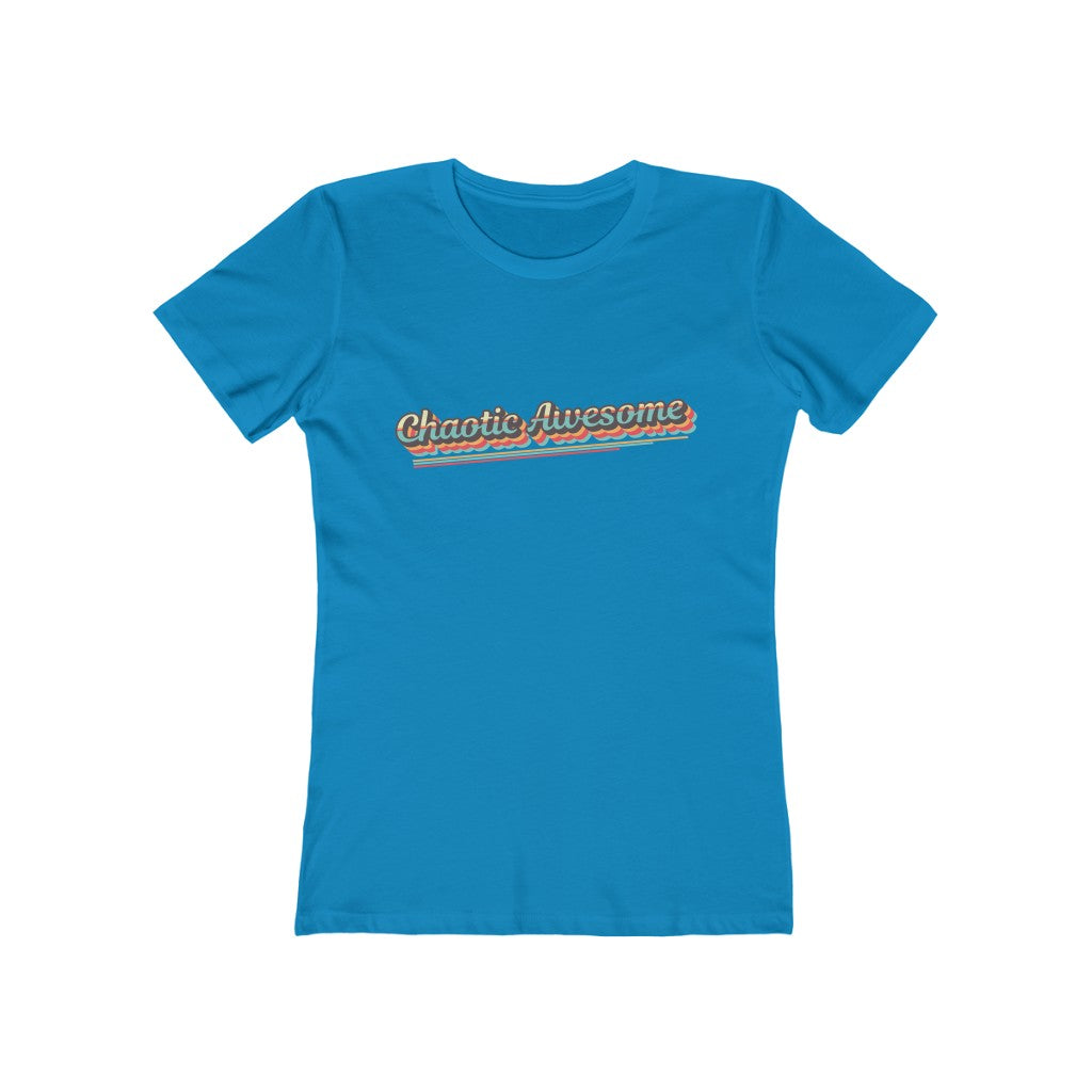 Chaotic Awesome Retro Alignment Tee - Women's