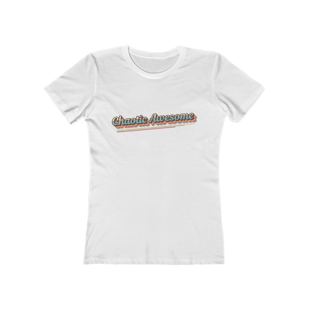 Chaotic Awesome Retro Alignment Tee - Women's